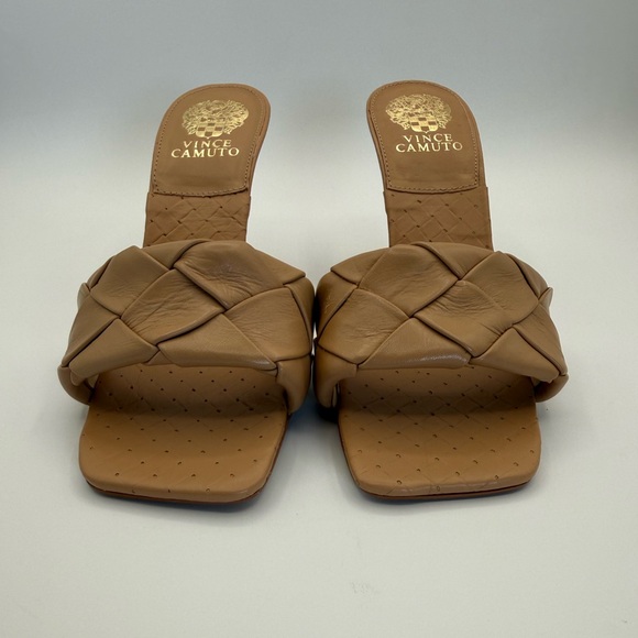 Vince Camuto Women's Brelanie Woven Slide Dress Sandals Size 8.5 - Picture 4 of 15